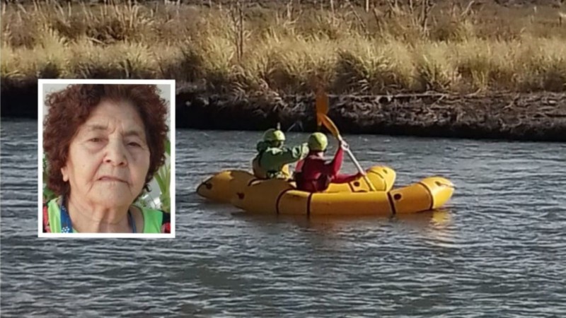 Familiares de la abuela desaparecida financia la búsqueda en Río Tunuyán